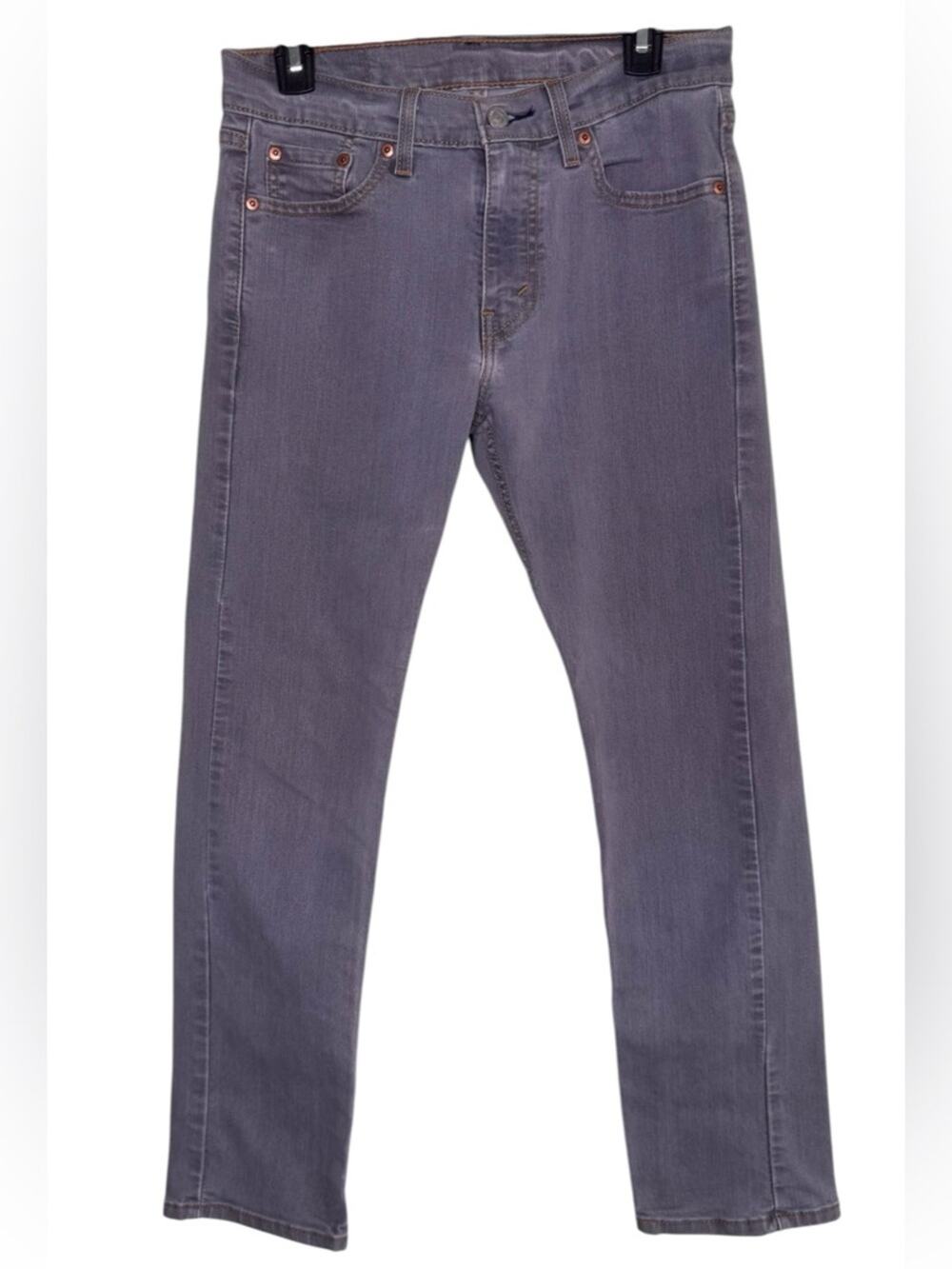 Levi’s 501 Original Fit Men’s Jeans 28x30 Faded Gray Charcoal Button Fly NWOT